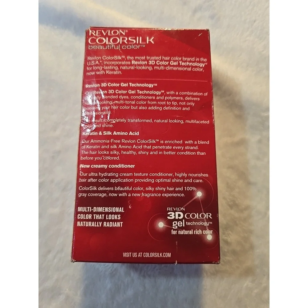 Revlon‎ Colorsilk Beautiful Permanent Color #49 Auburn Brown